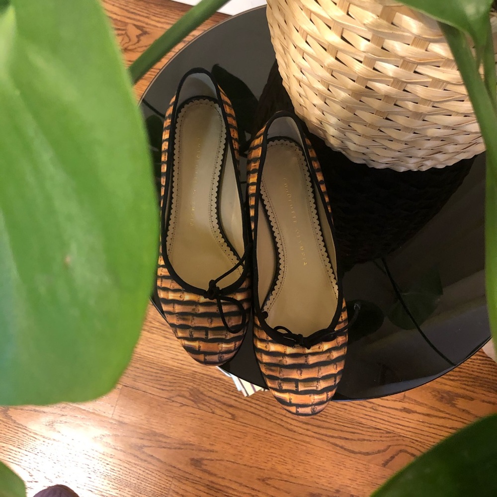 Charlotte Olympia flat shoes size 37
